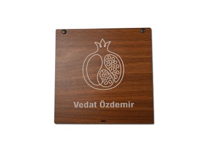 Kişiye Özel Ahşap 32’li Madlen Çikolata Kutusu